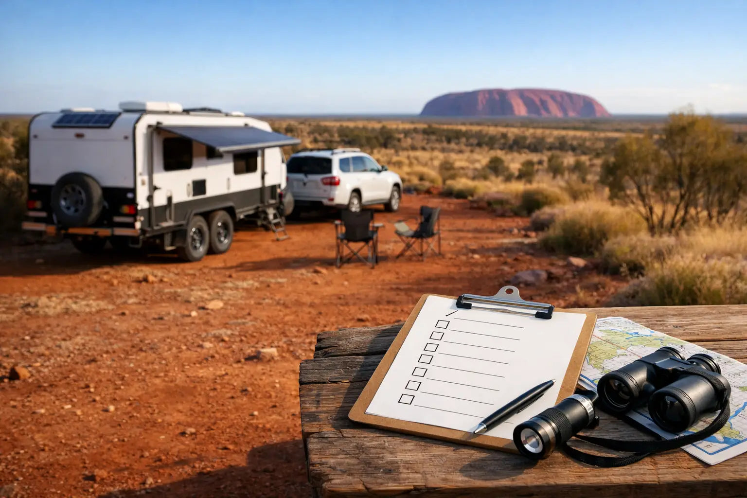 Remote Travel Caravan Checklist for Australia