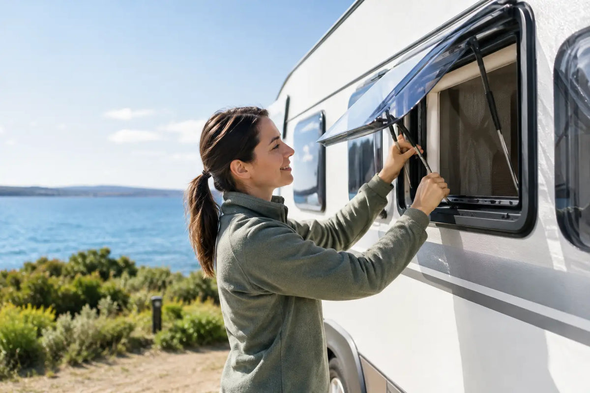 How to Ventilate a Caravan for Australian Touring