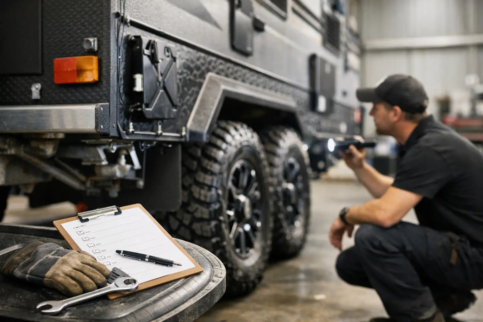 Caravan Servicing Checklist for Off-Road Touring