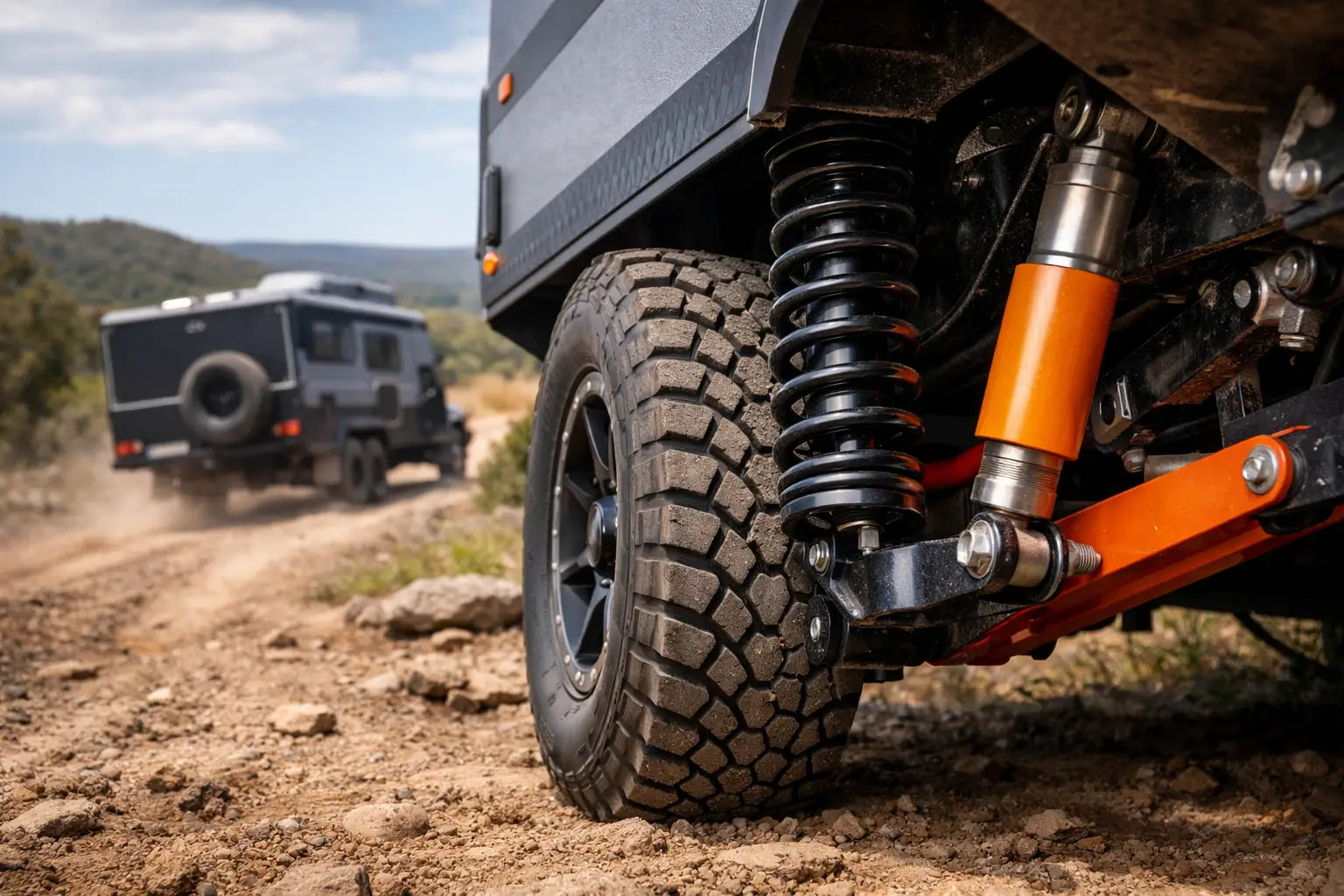 Off Road Caravan Suspension Explained