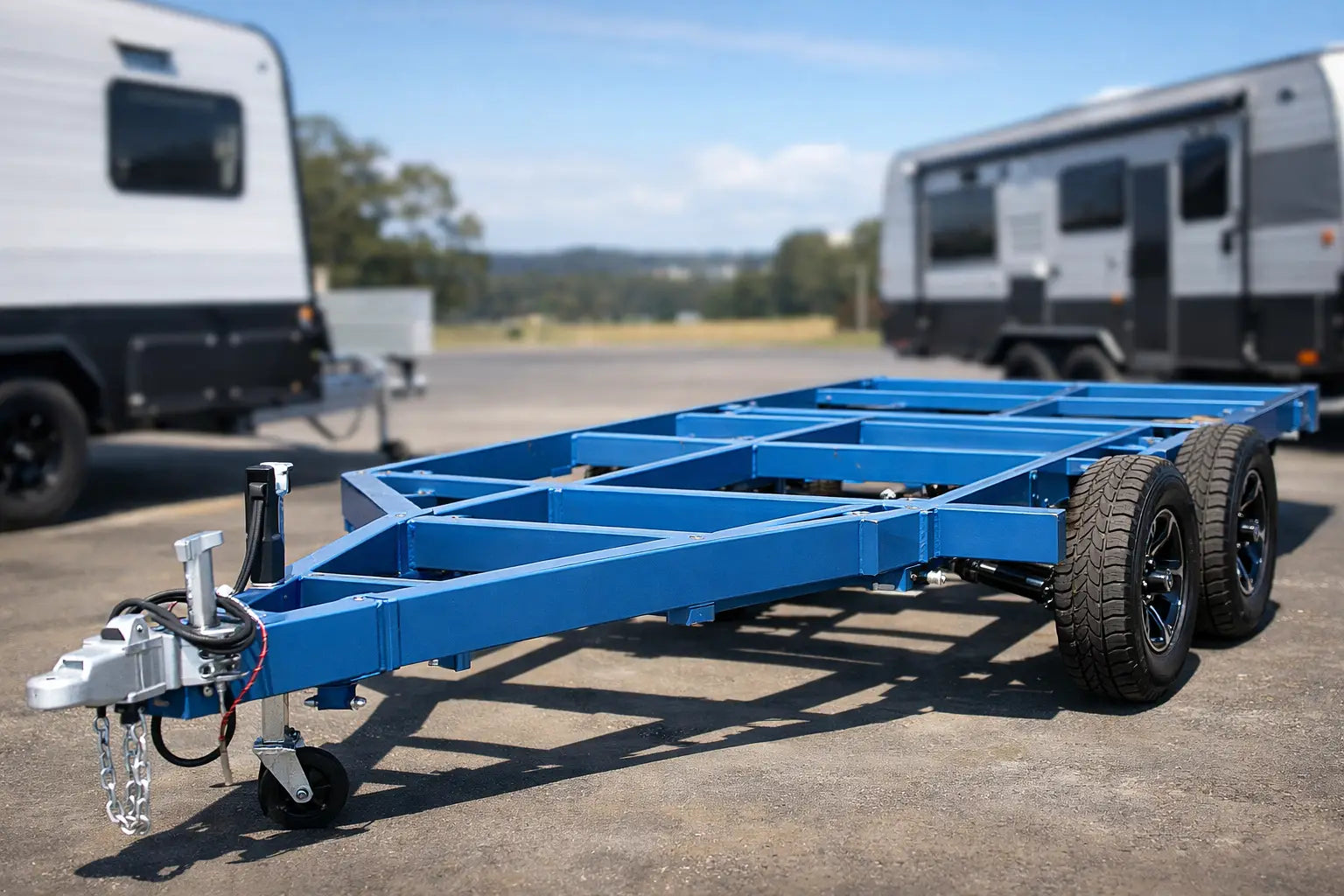 Blue Scope Steel Caravan Chassis Explained
