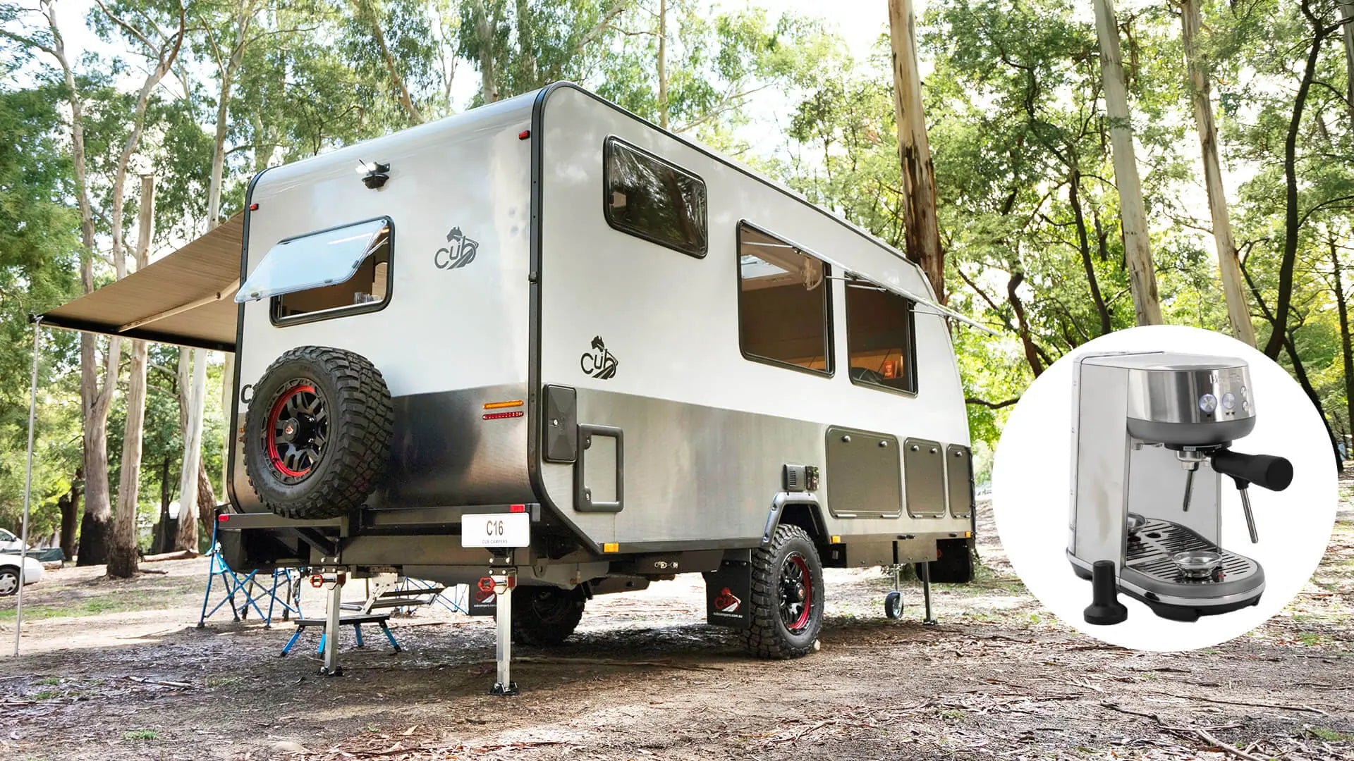 Wake up to an espresso, anywhere!