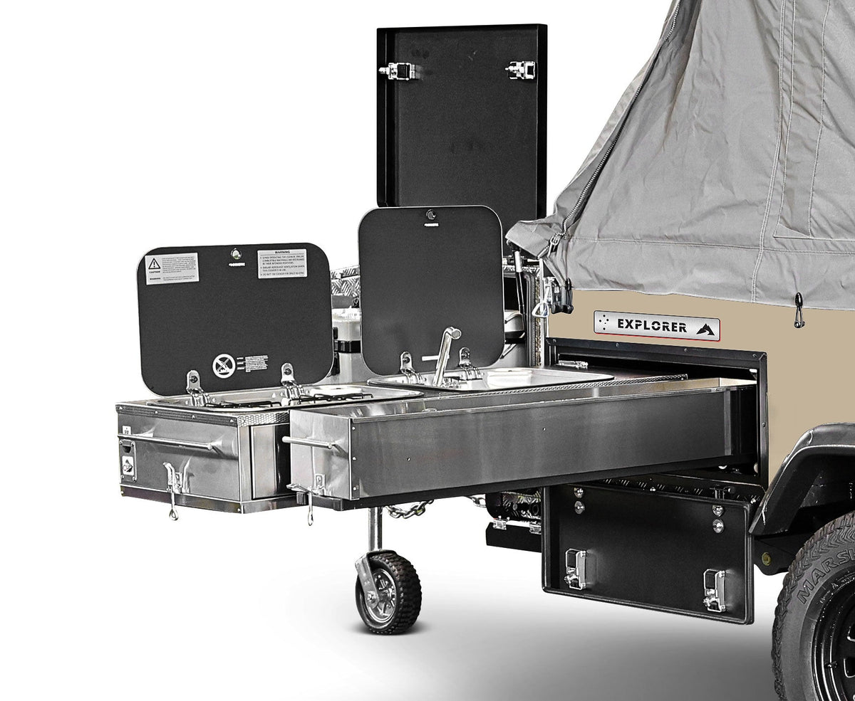 Camper Trailer Kitchen Review for Off-Grid Touring