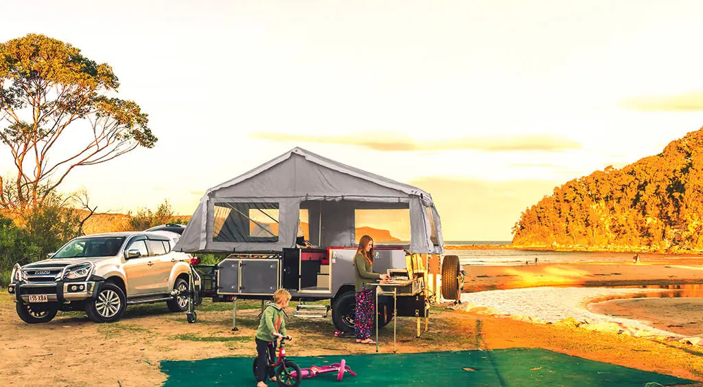 Camping Preparation For Camper Trailer Holidays