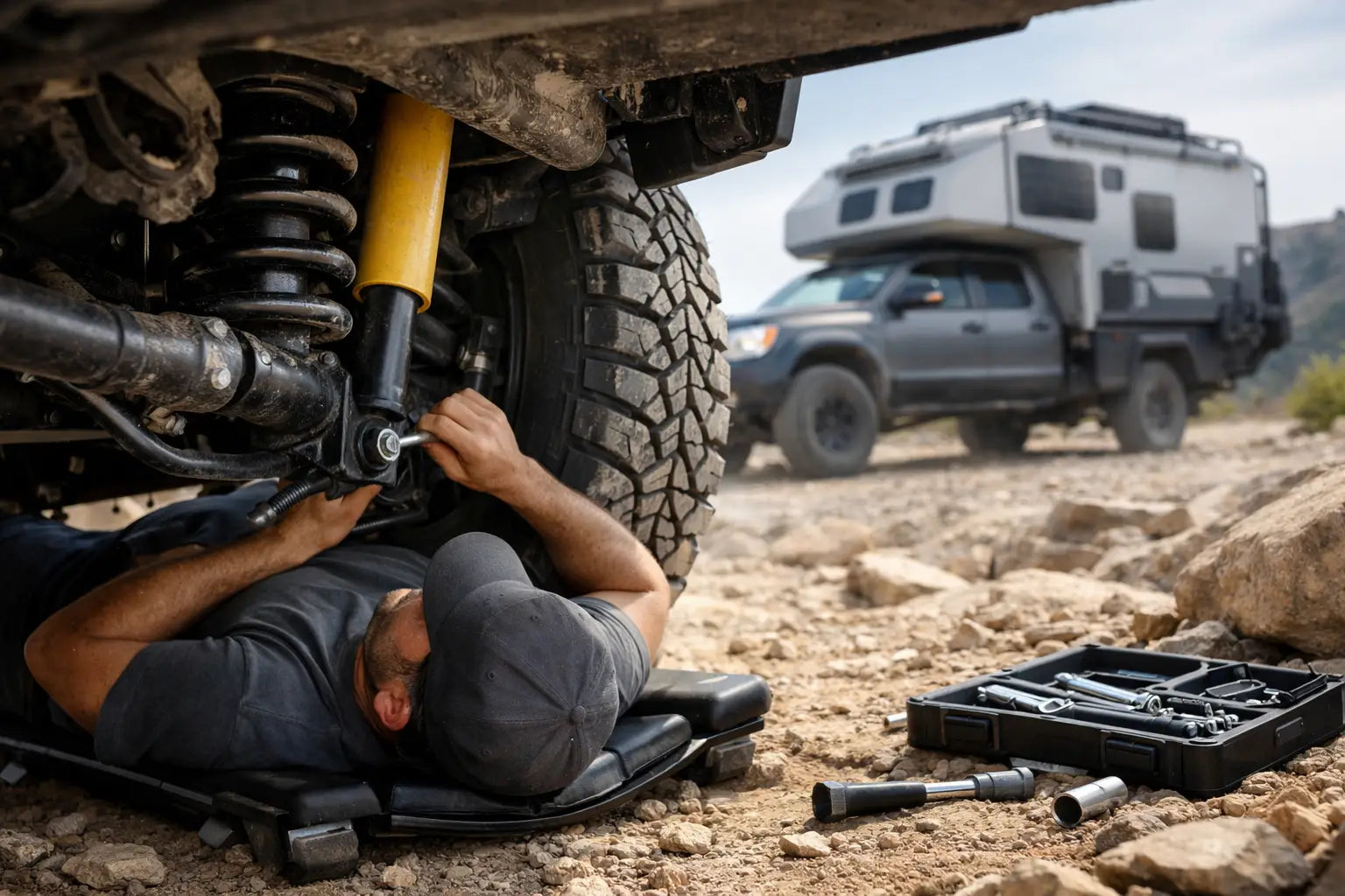 How to Maintain Camper Suspension for Rough Roads