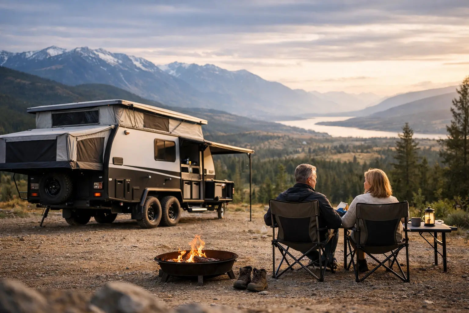 Hybrid Caravan Review for Couples Who Tour Far