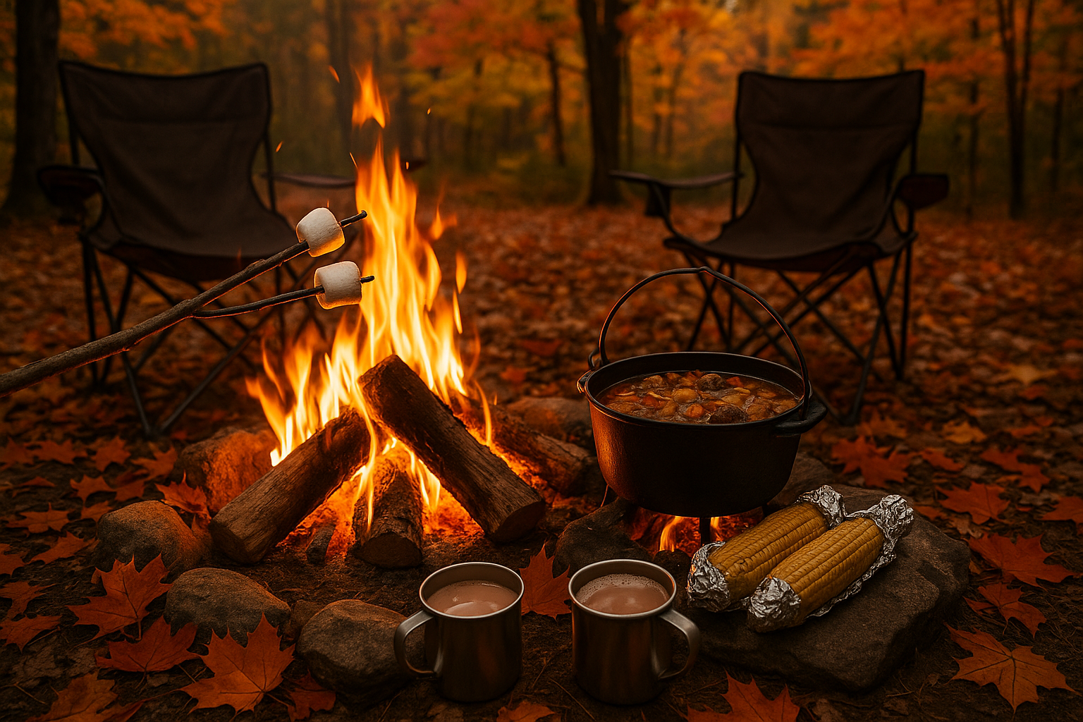6 Cosy Campfire Recipes For Autumn Camping