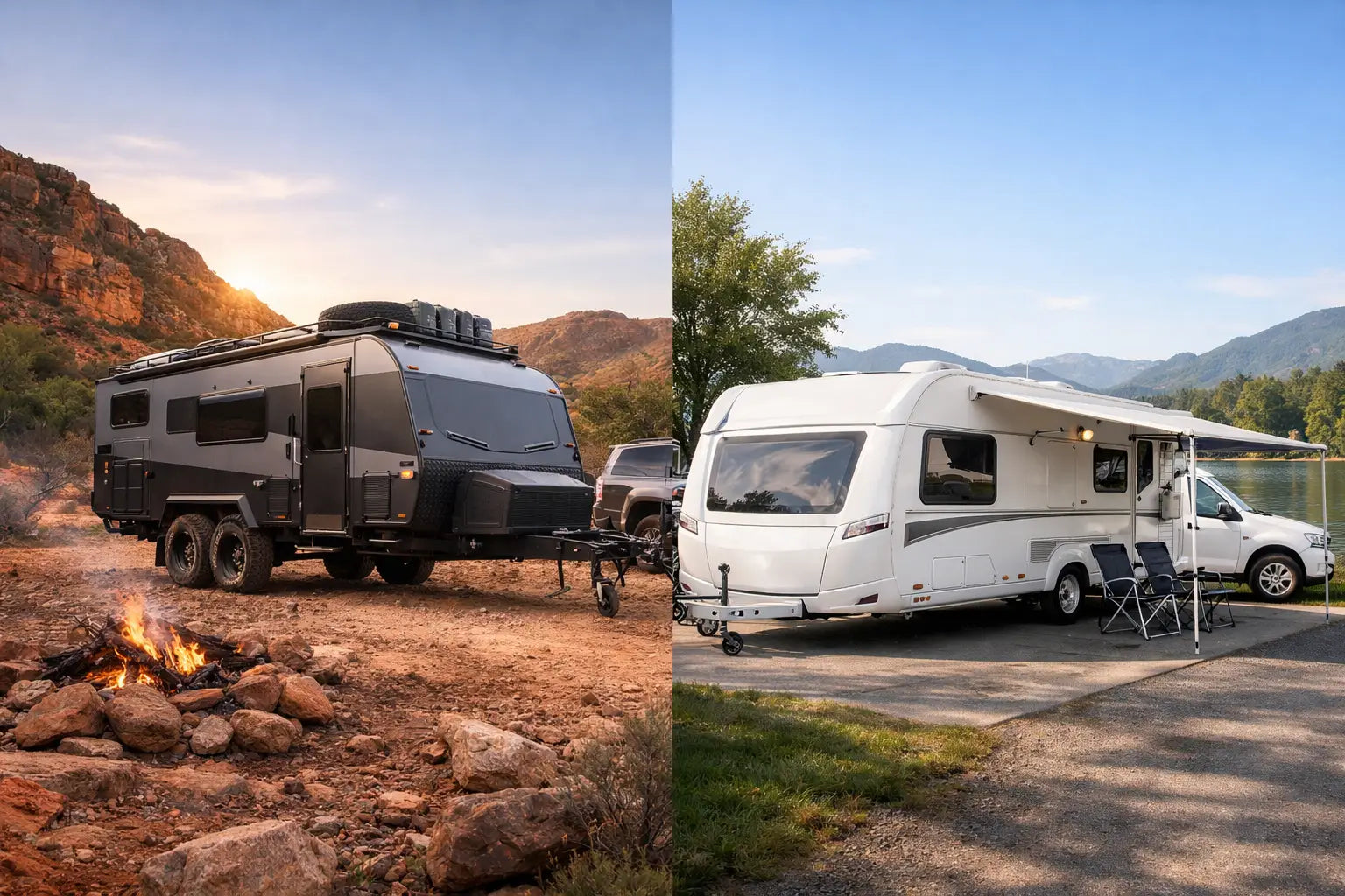 Off Road Caravan Versus Touring Caravan for You