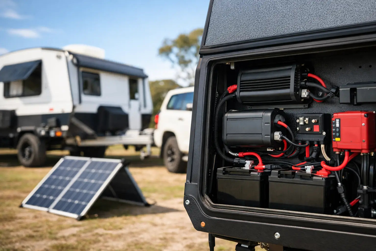 Redarc Caravan Power System Explained